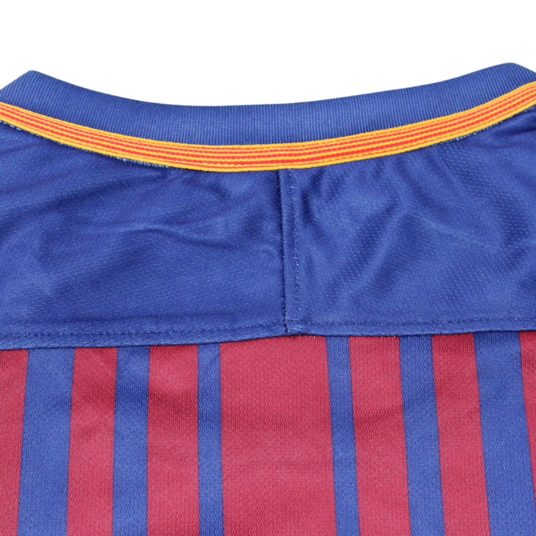 Camisa Barcelona Home 17/18 - Versão Retrô "A.Iniesta" Nº 8