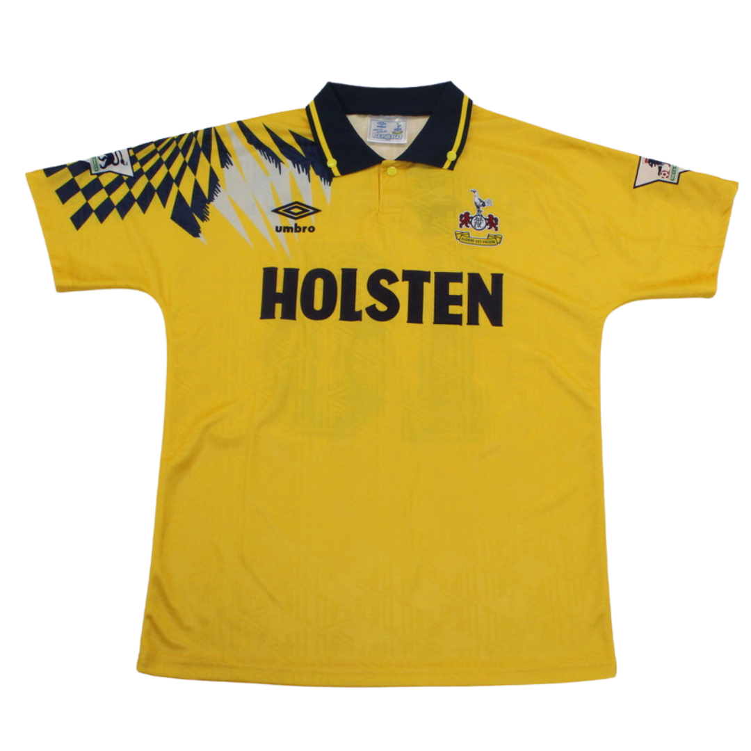 Camisa Tottenham Away 92/95 - Versão Retrô "Sheringham" Nº 10