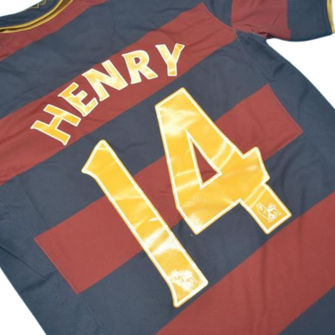 Camisa Arsenal Away 07/08 - Versão Retrô "Henry" Nº 14