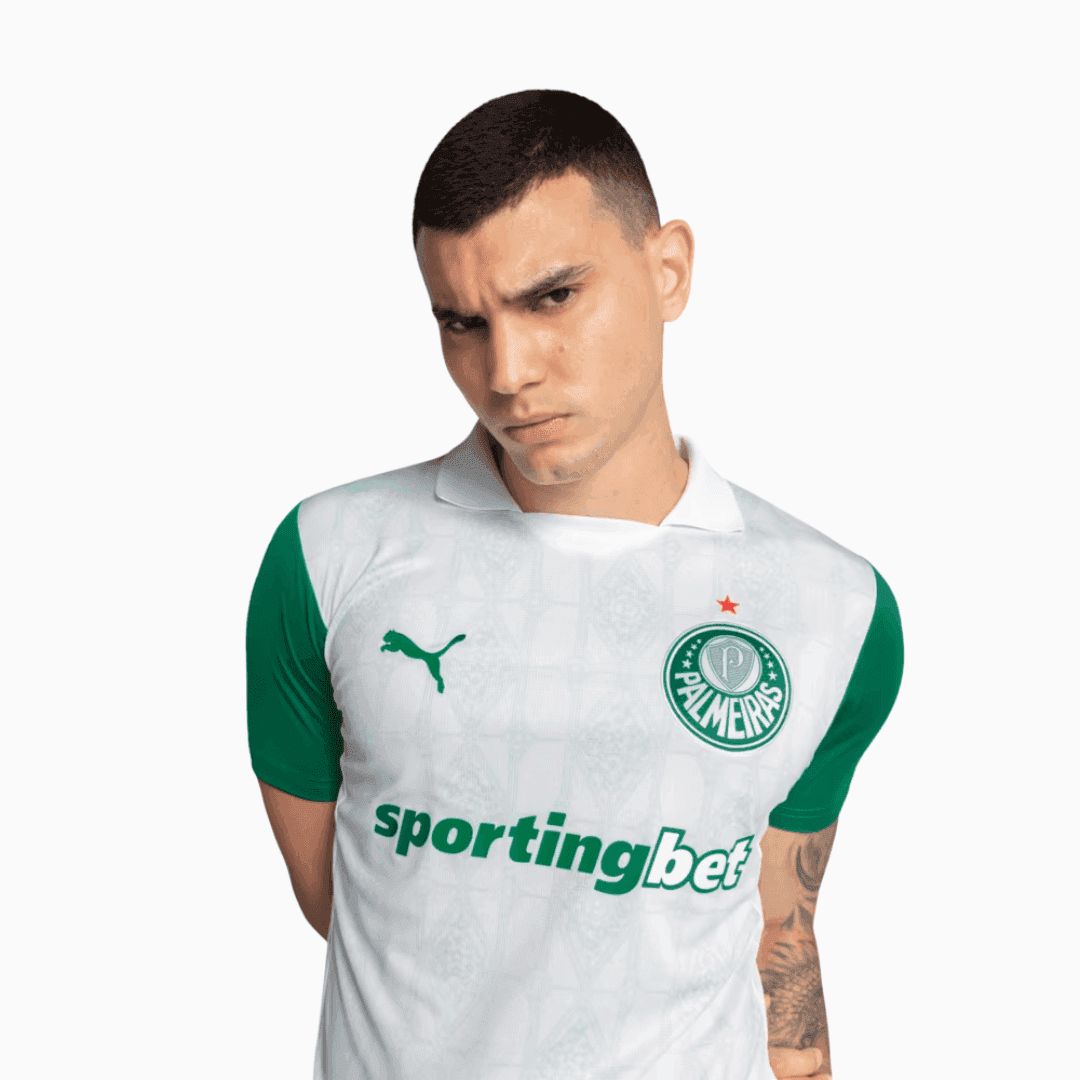 Camisa Puma Palmeiras 2025/26 II - Estevão N° 41