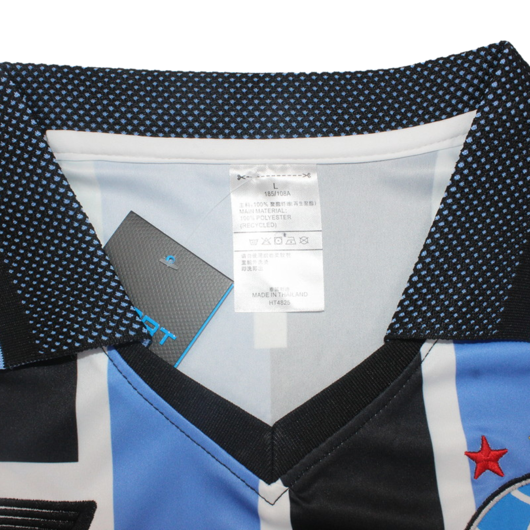 Camisa Grêmio Home 1998 - Versão Retrô "Ronaldinho" Nº 10