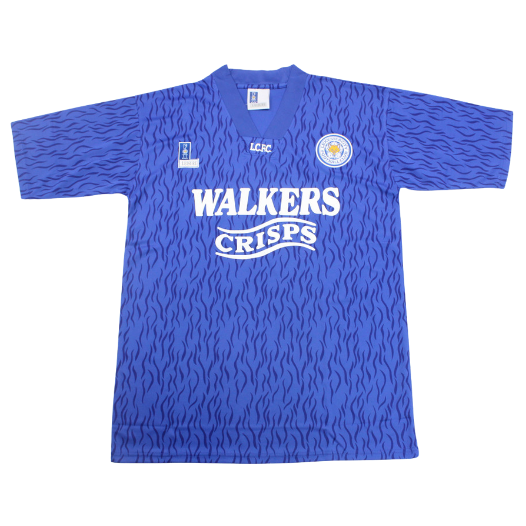 Camisa Leicester City Home 92/94 - Versão Retrô