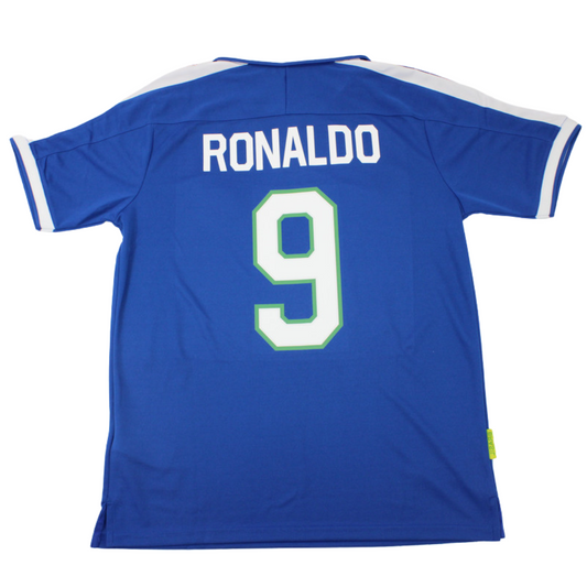 Camisa Retrô Brasil Away  1997 "Ronaldo" N°.9