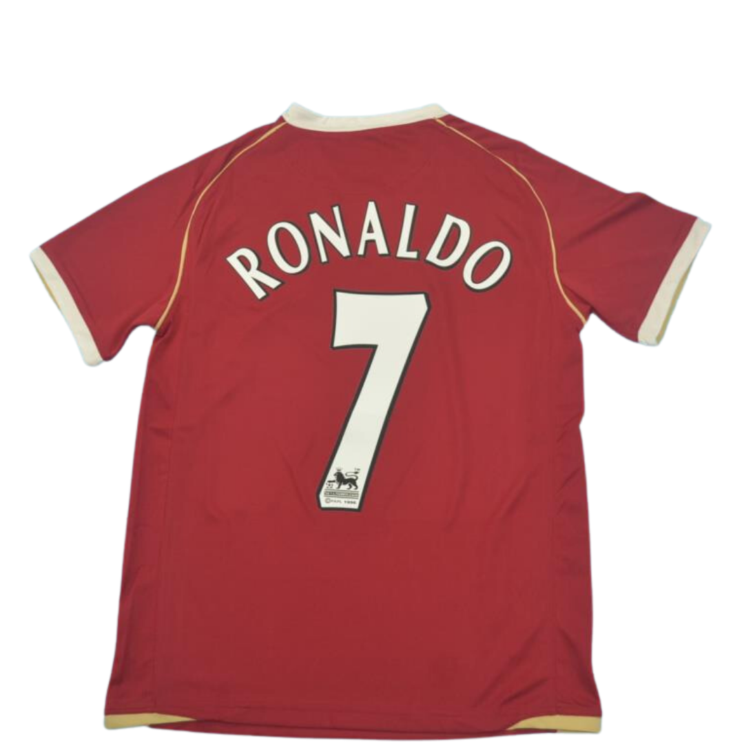 Camisa Retrô Manchester United Home 06/07 "Cristiano Ronaldo" Nº7