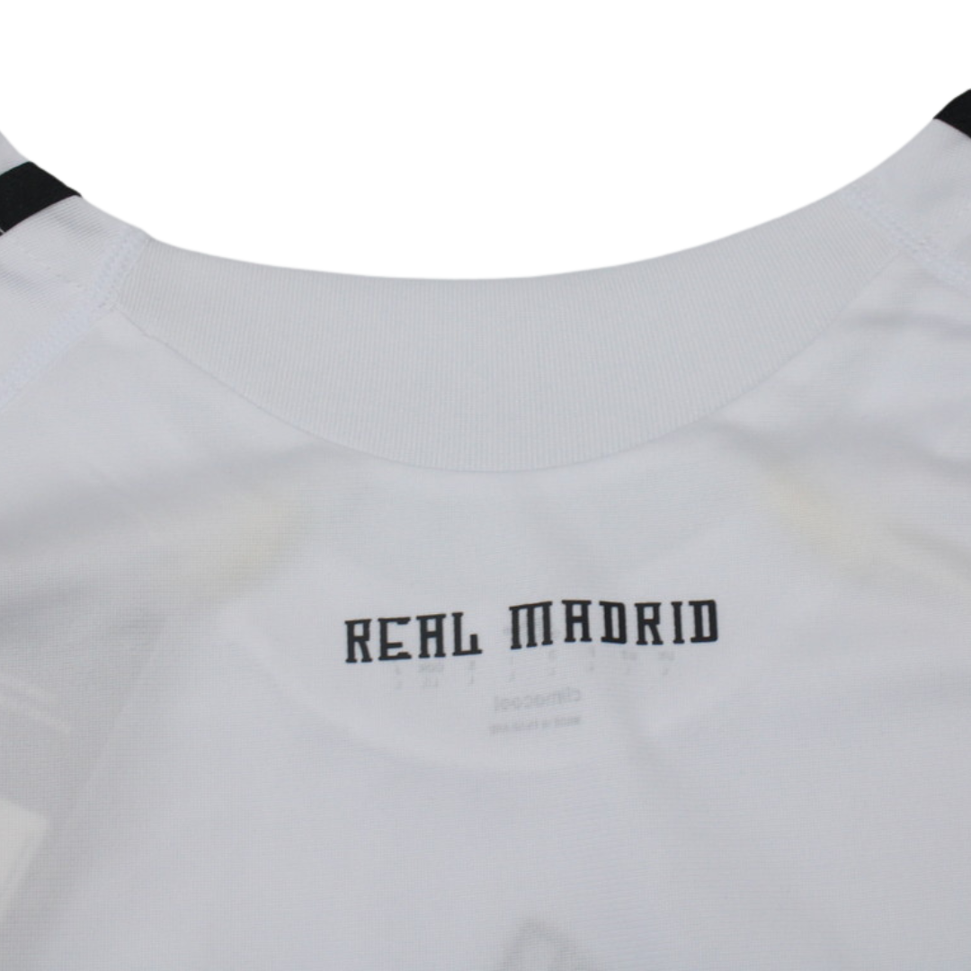 Camisa Real Madrid Manga Longa Home 09/10 - Versão Retrô