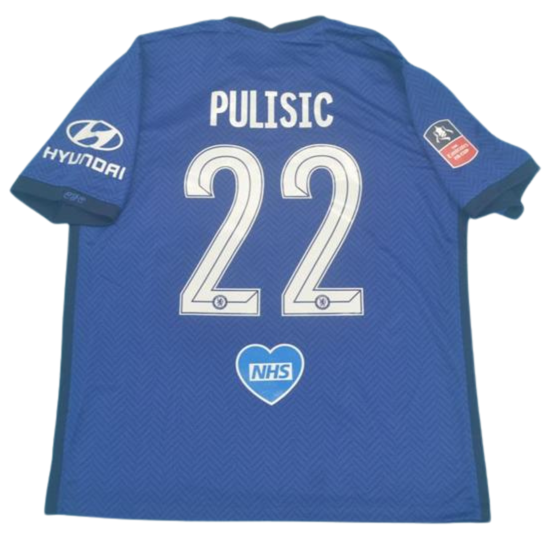 Camisa Chelsea FA Cup Final 19/20 - Versão Retrô "Pulisic" Nº 22