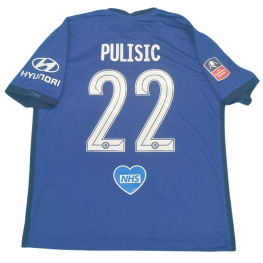 Camisa Chelsea FA Cup Final 19/20 - Versão Retrô "Pulisic" Nº 22