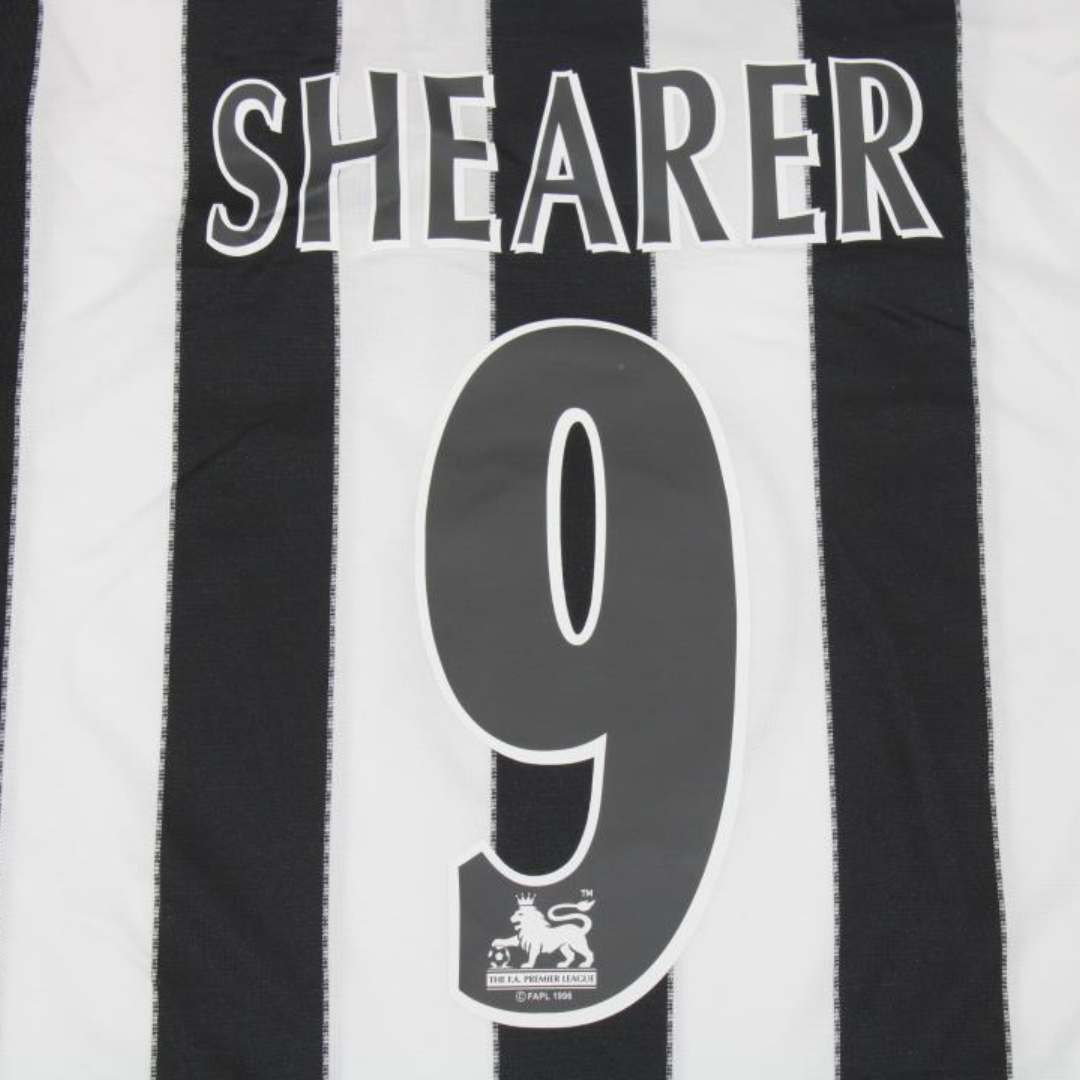 Camisa Newcastle United Manga Longa 99/00 - Versão Retrô "Shearer" Nº 9