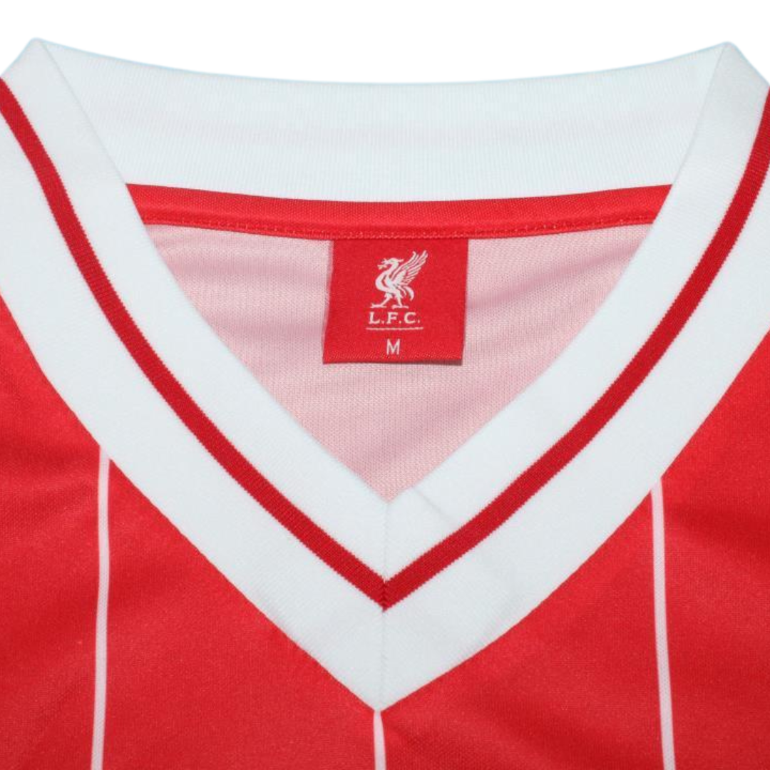 Camisa Liverpool Home UCL Final 1984 - Versão Retrô