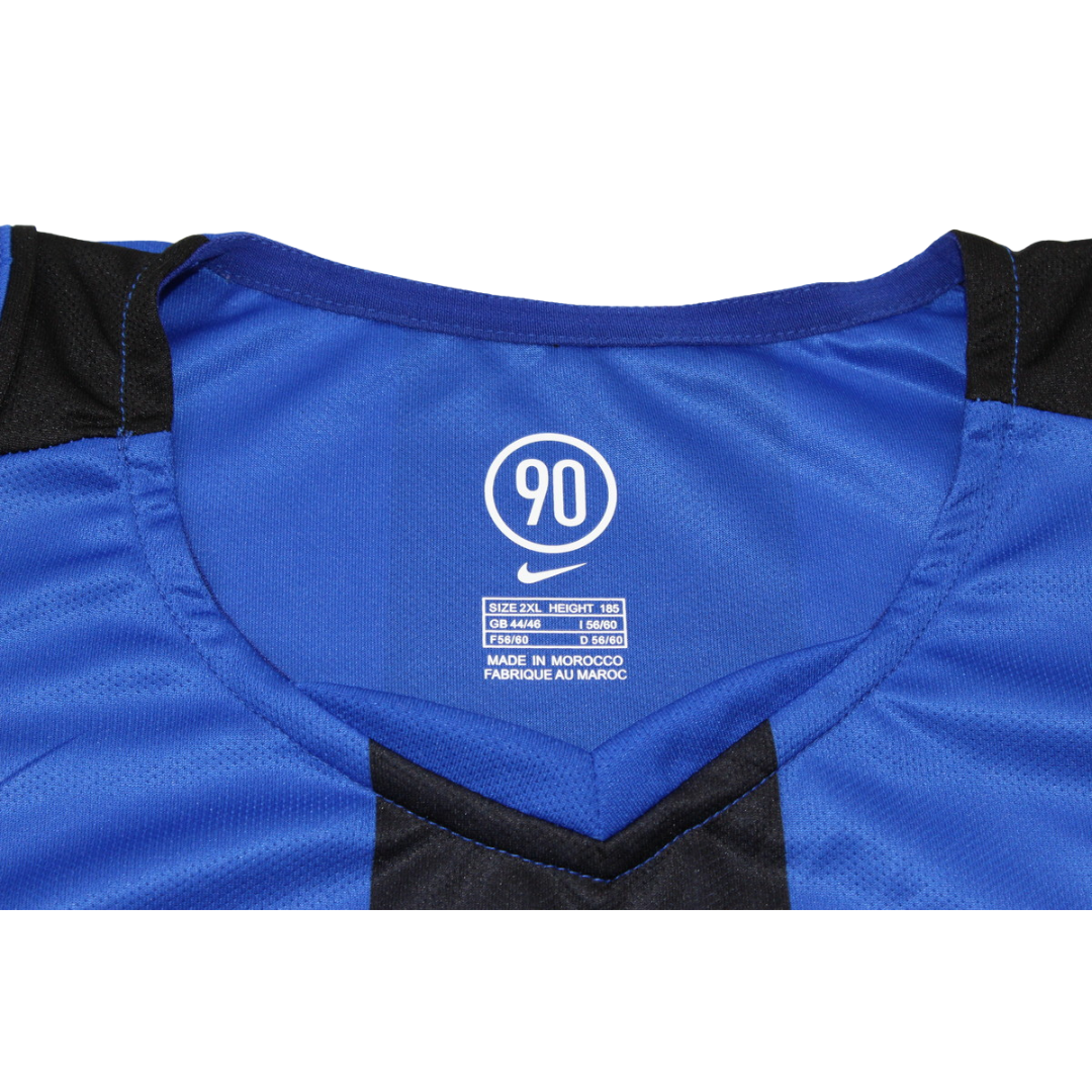 Camisa Retrô Inter de Milão Home Serie A Versão 04/05 "Adriano" N°.10