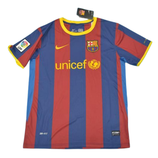 Camisa Barcelona Home 10/11 - Versão Retrô