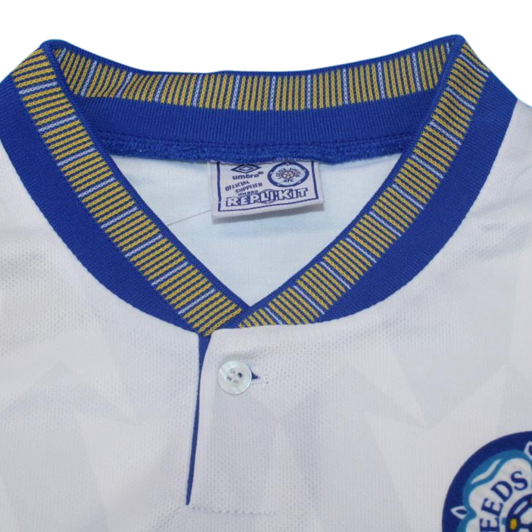 Camisa Leeds United Home 91/92 - Versão Retrô