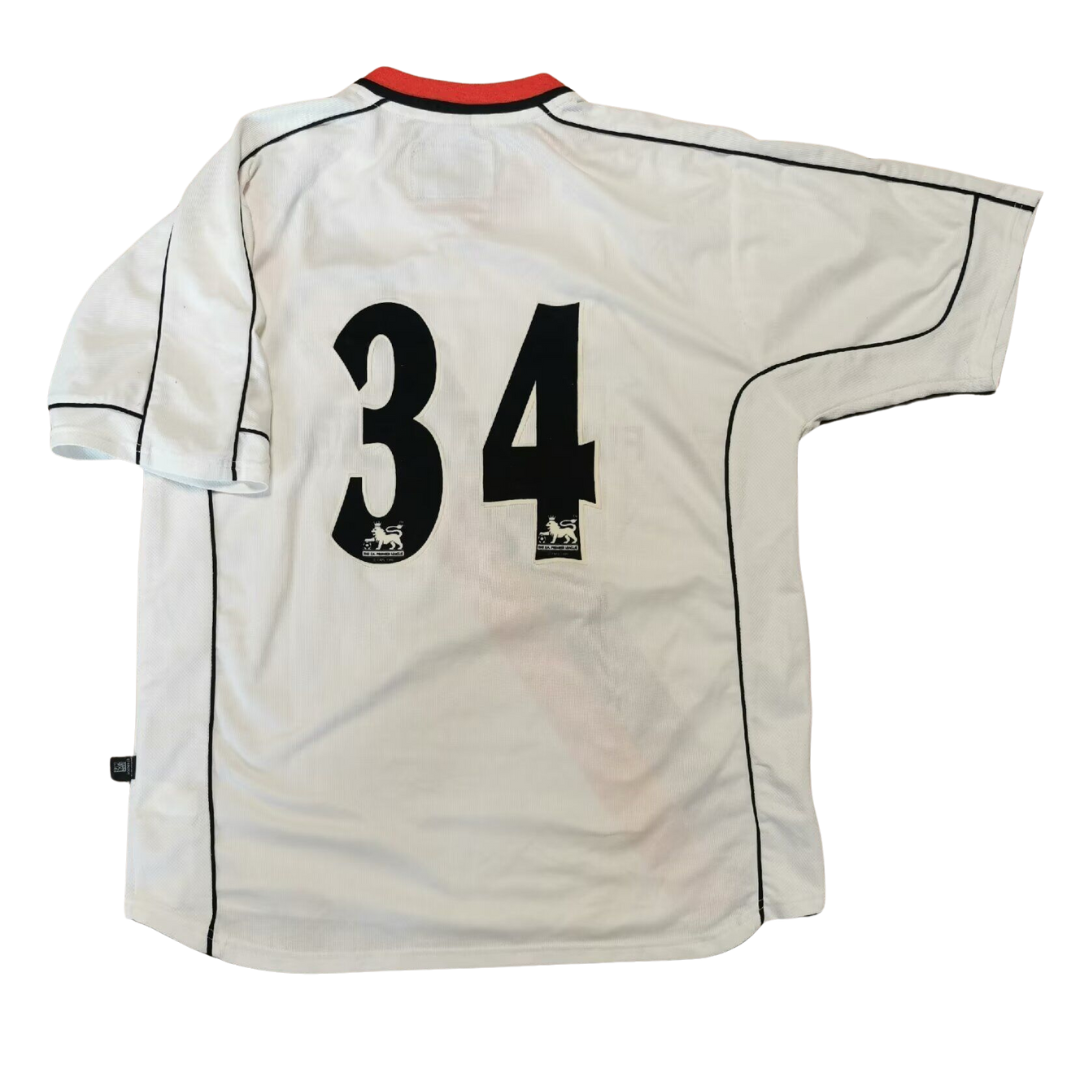 Camisa Manchester City Away 02/03 - Versão Retrô Nº 34