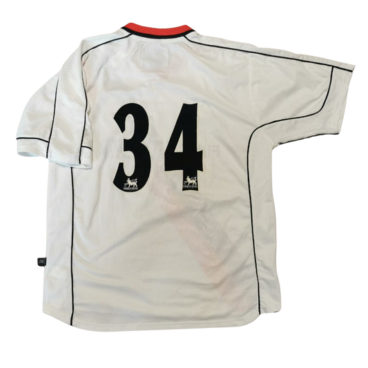 Camisa Manchester City Away 02/03 - Versão Retrô Nº 34