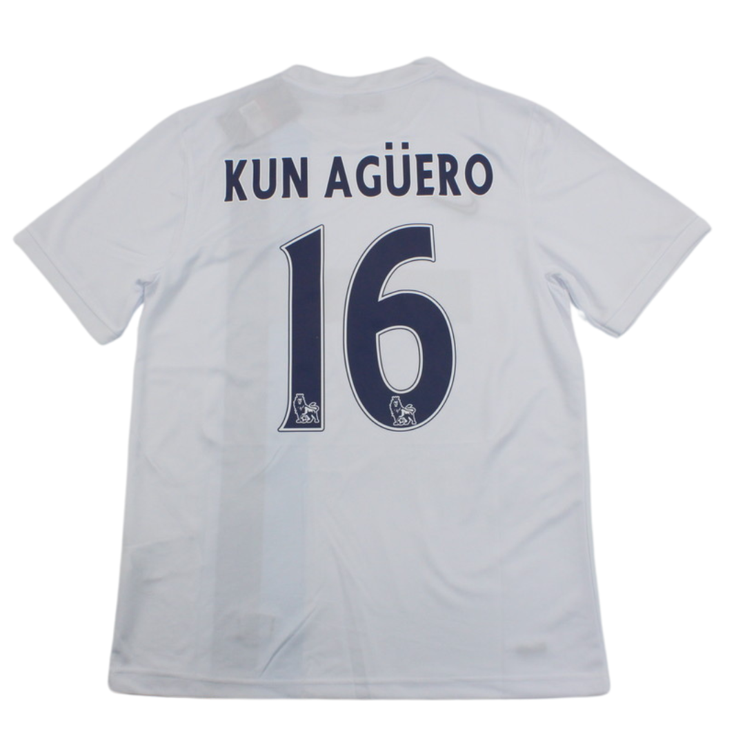 Camisa Manchester City Away 13/14 - Versão Retrô "Aguero" Nº 16