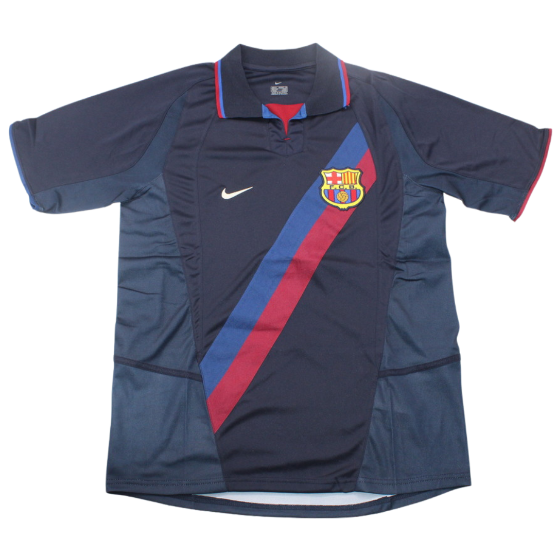 Camisa Barcelona Third Away 02/03 - Versão Retrô