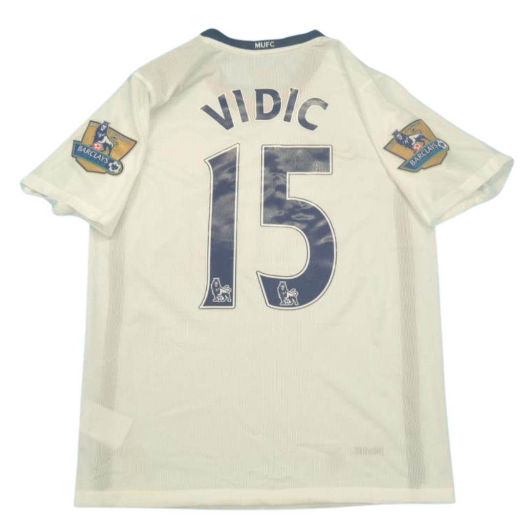 Camisa Manchester United Away 08/09 - Versão Retrô "Vidic" Nº 15