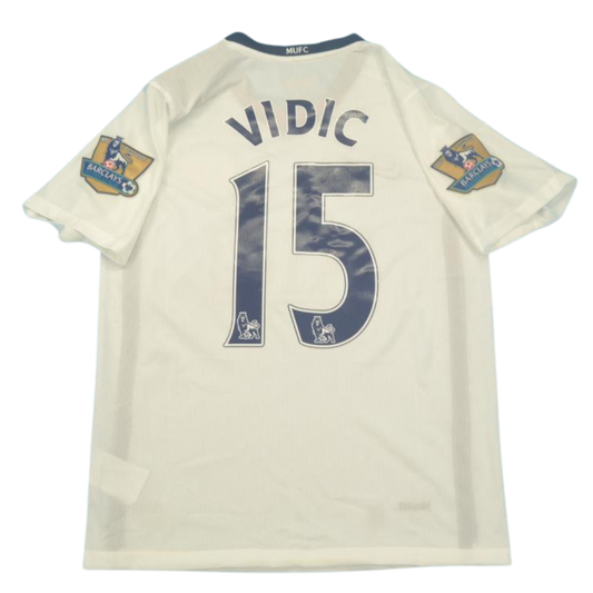 Camisa Manchester United Away 08/09 - Versão Retrô "Vidic" Nº 15
