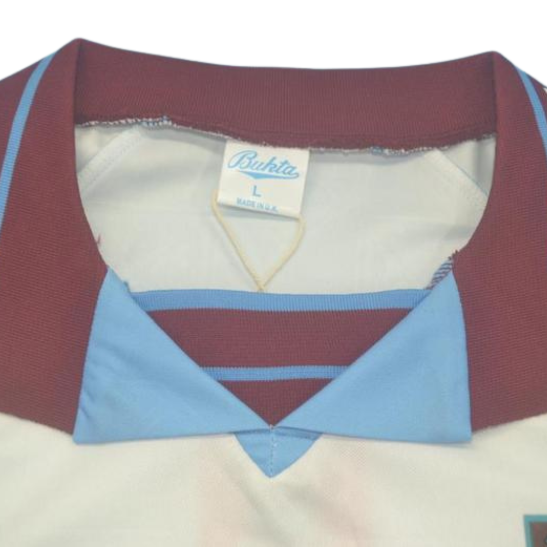 Camisa West Ham Away 91/92 - Versão Retrô