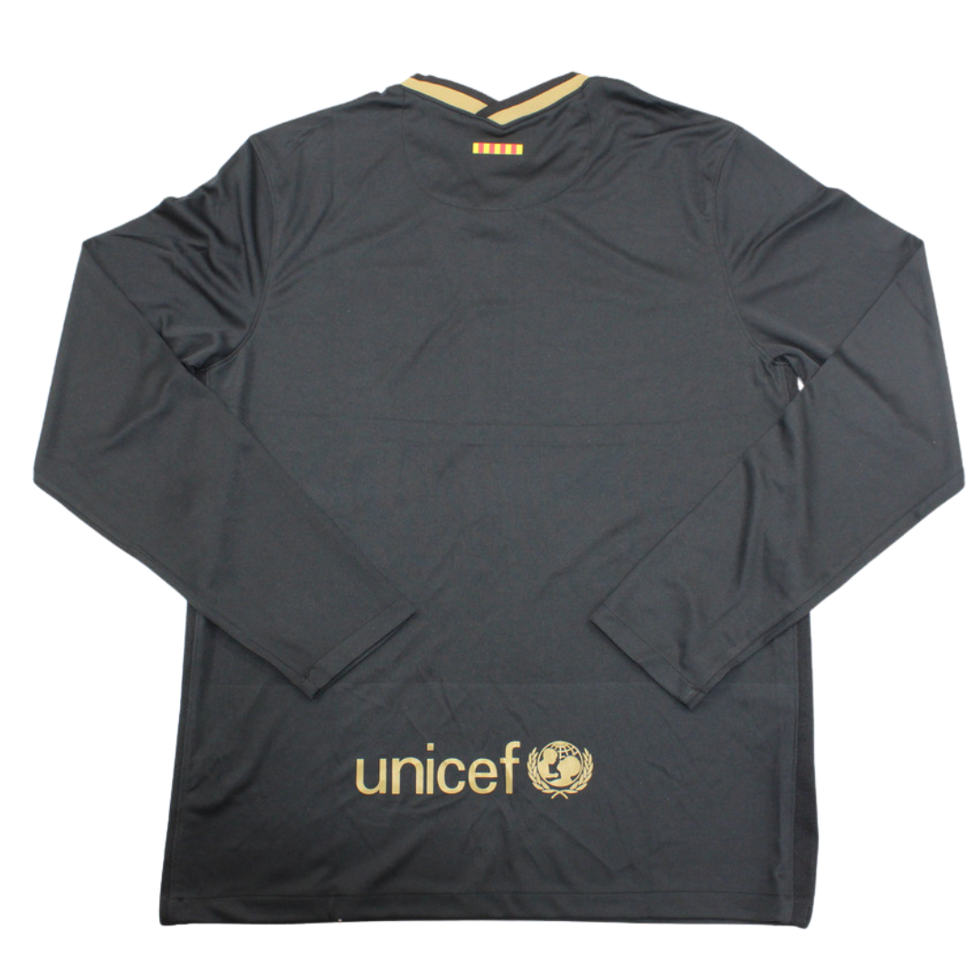 Camisa Barcelona Manga Longa Away 20/21 - Versão Retrô