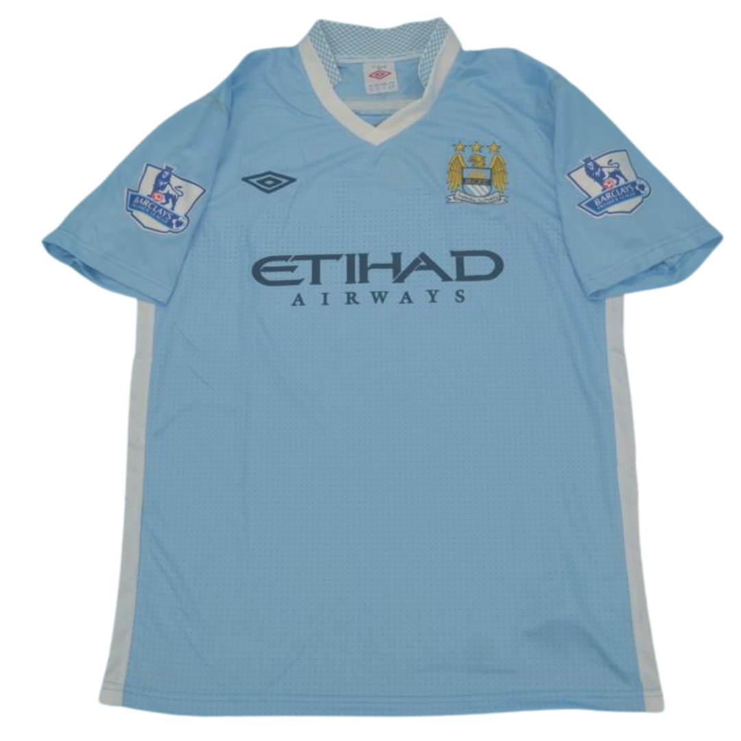Camisa Manchester City Home 11/12 - Versão Retrô "Aguero" Nº 16