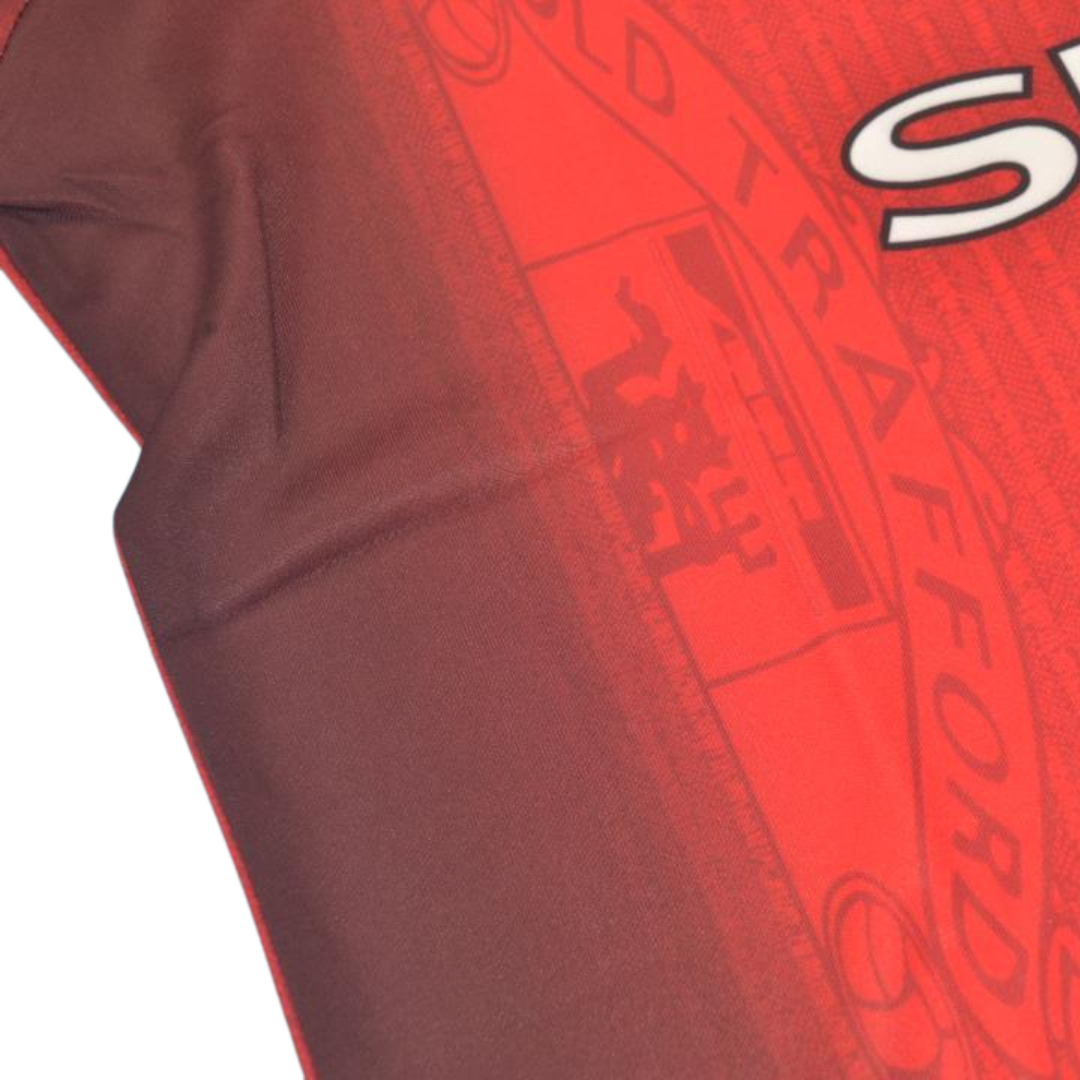 Camisa Manchester United Manga Longa 96/97 - Versão Retrô "Beckham" Nº 10