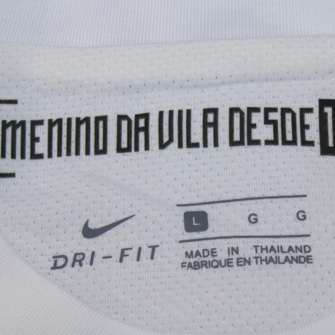 Camisa Santos Home 11/12 - Versão Retrô "Neymar Jr" Nº 11