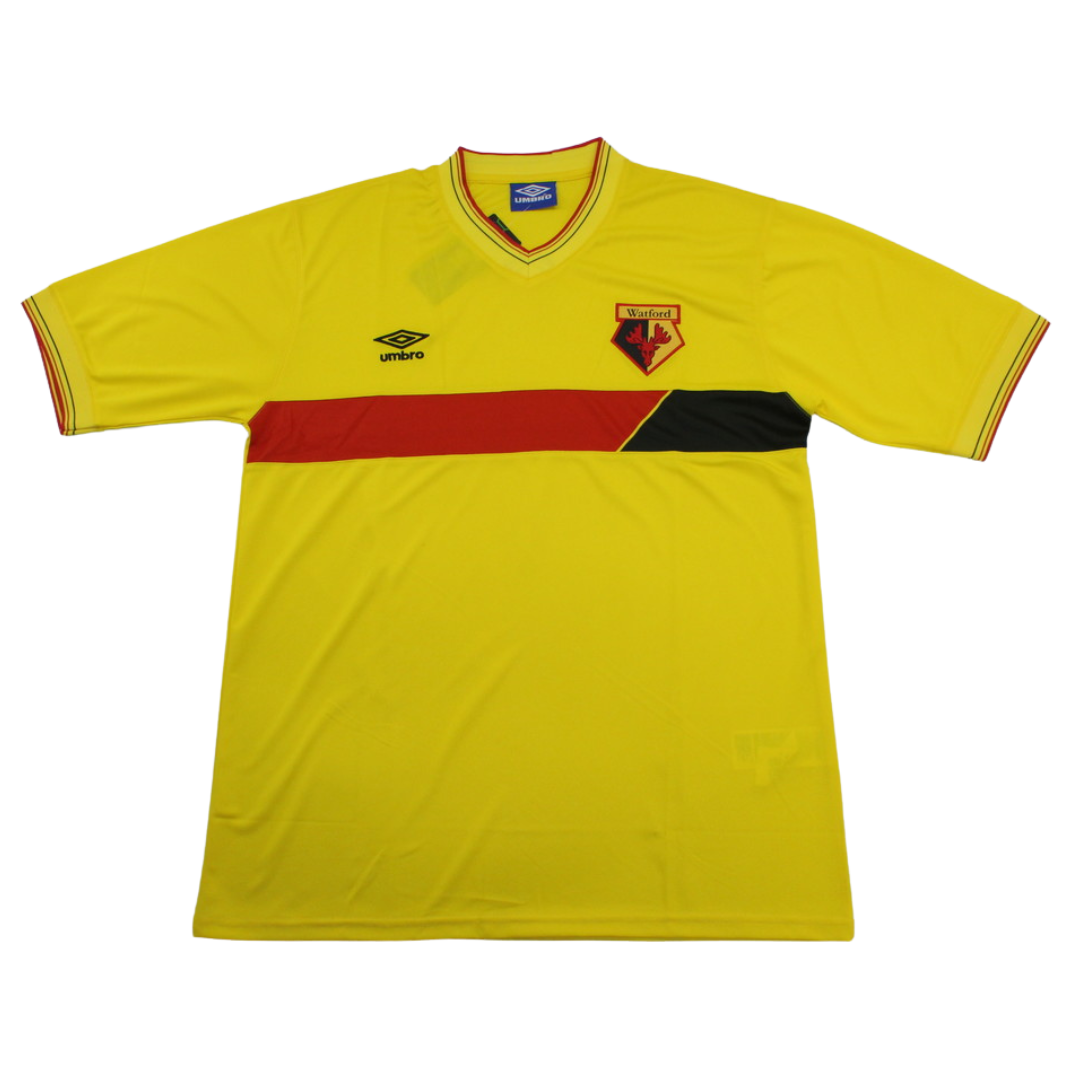 Camisa Watford Home 85/88 - Versão Retrô
