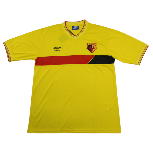 Camisa Watford Home 85/88 - Versão Retrô