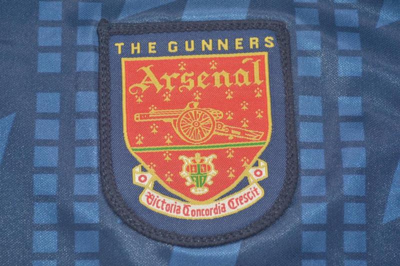 Camisa Arsenal Away 1994 - Versão Retrô "Wright" Nº 8