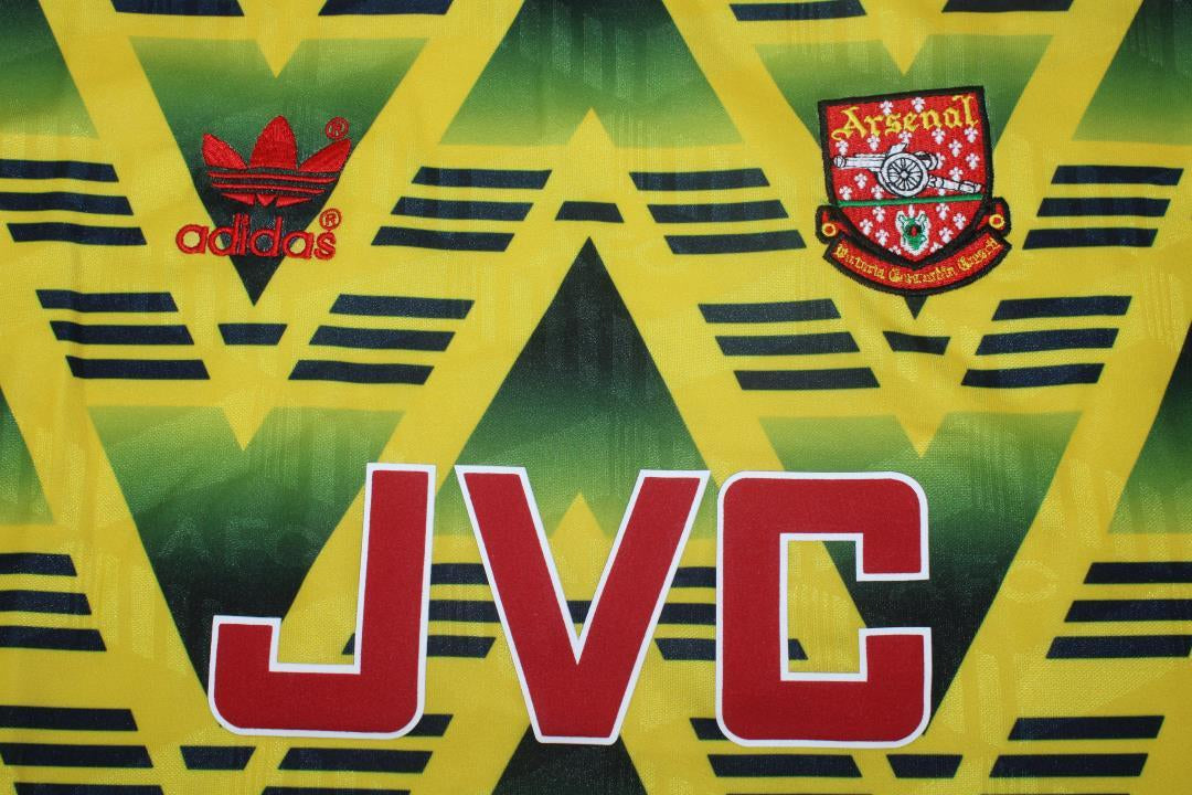 Camisa Arsenal Manga Longa Away 91/93 - Versão Retrô
