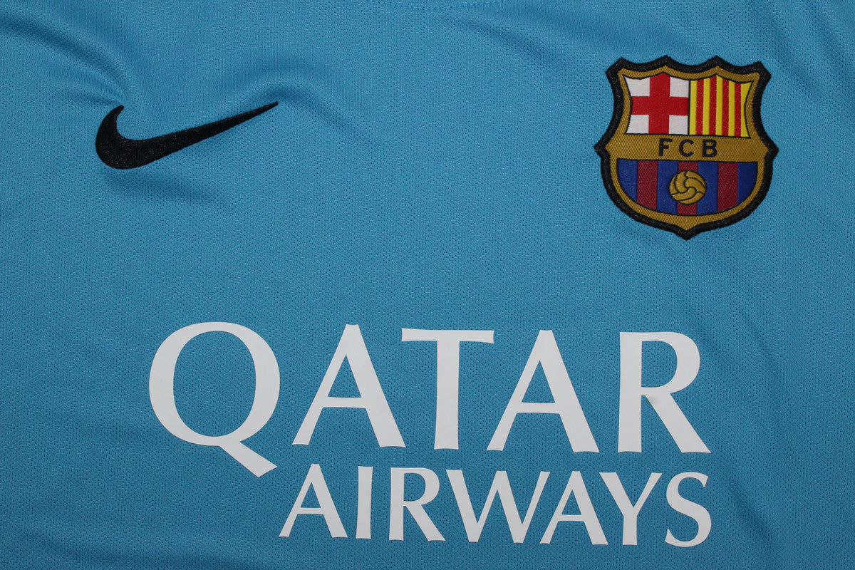 Camisa Barcelona Third Away 15/16 - Versão Retrô