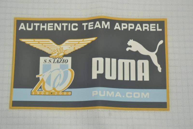 Camisa Lazio Manga Longa 99/00 - Versão Retrô "Nedved" Nº 18