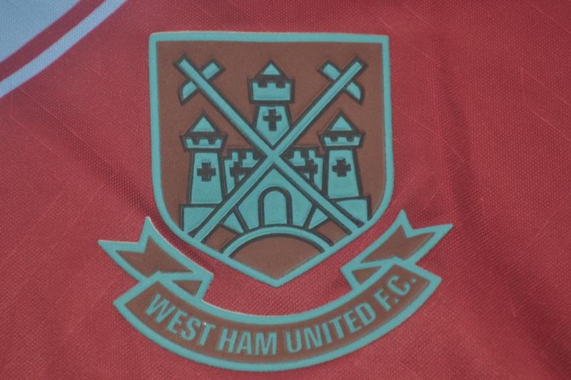 Camisa West Ham Home 93/95 - Versão Retrô