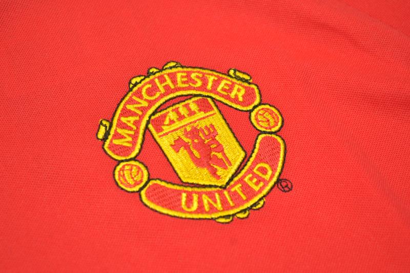 Camisa Manchester United Home 02/04 - Versão Retrô "V. Nistelrooy" Nº 10
