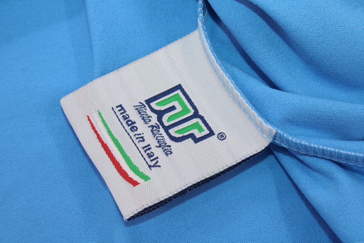 Camisa Napoli Manga Longa Home 88/89 - Versão Retrô