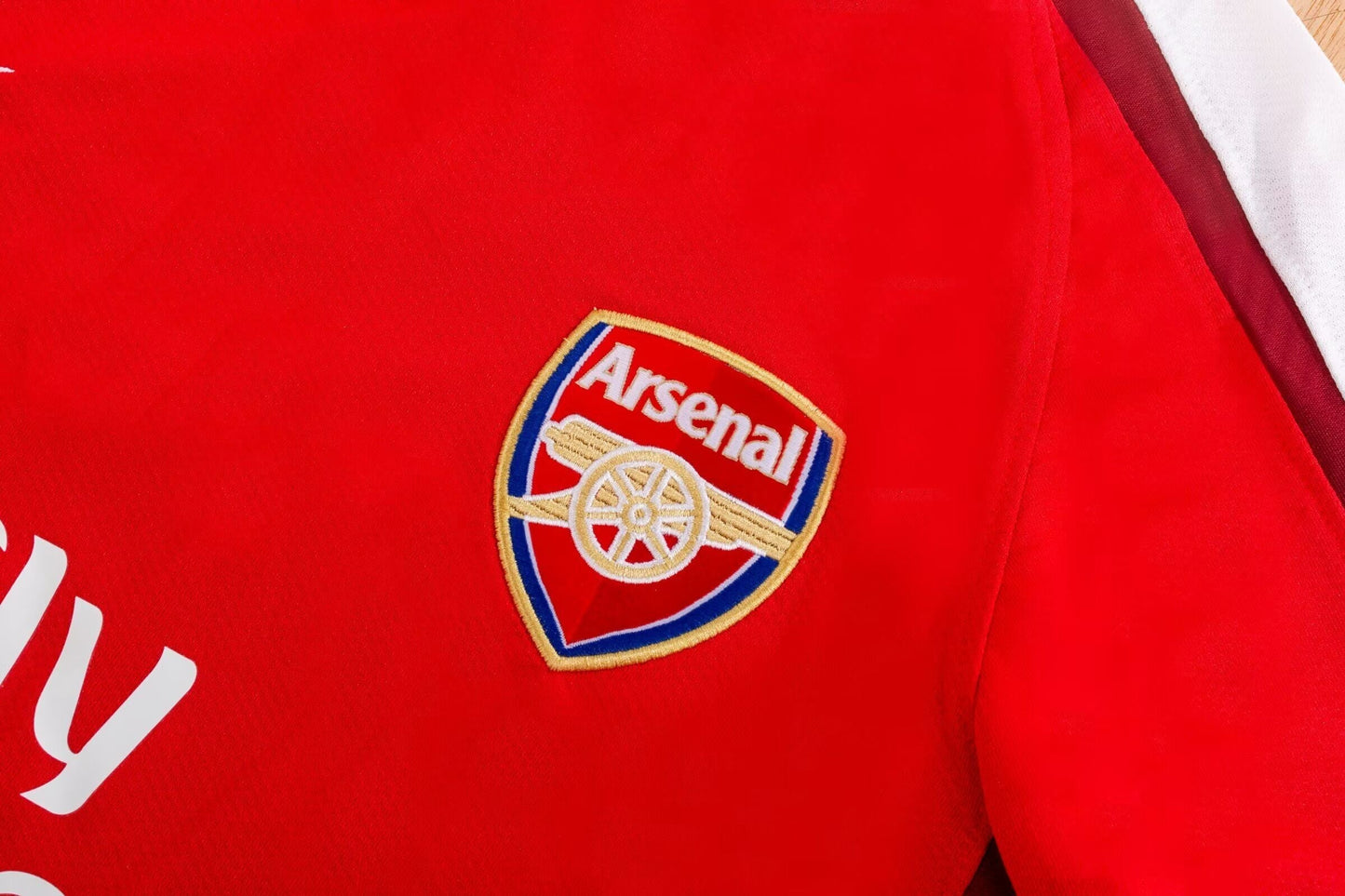 Camisa Arsenal Home 08/10 - Versão Retrô