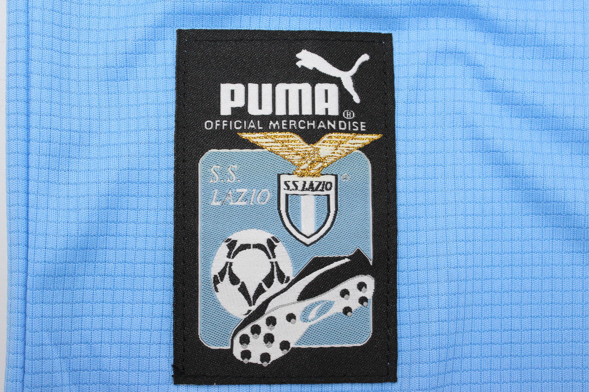 Camisa Lazio Manga Longa Home 99/00 - Versão Retrô