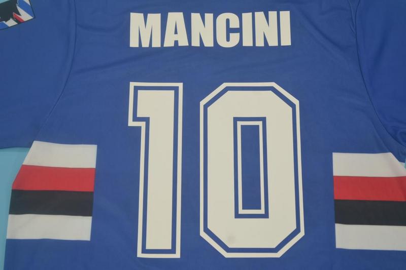 Camisa Retrô Sampdoria Home 90/91 "Mancini" N°.10