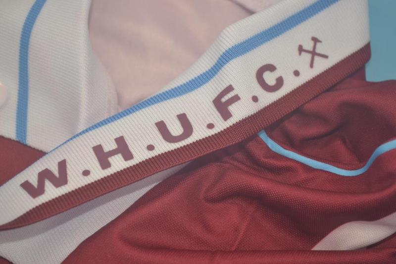 Camisa West Ham Home 91/92 - Versão Retrô