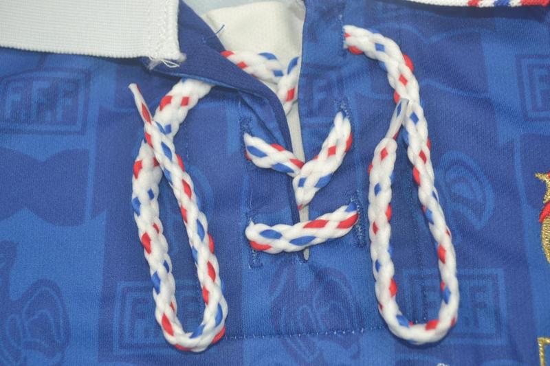 Camisa Retrô França Home 1996 "Zidane" N°10