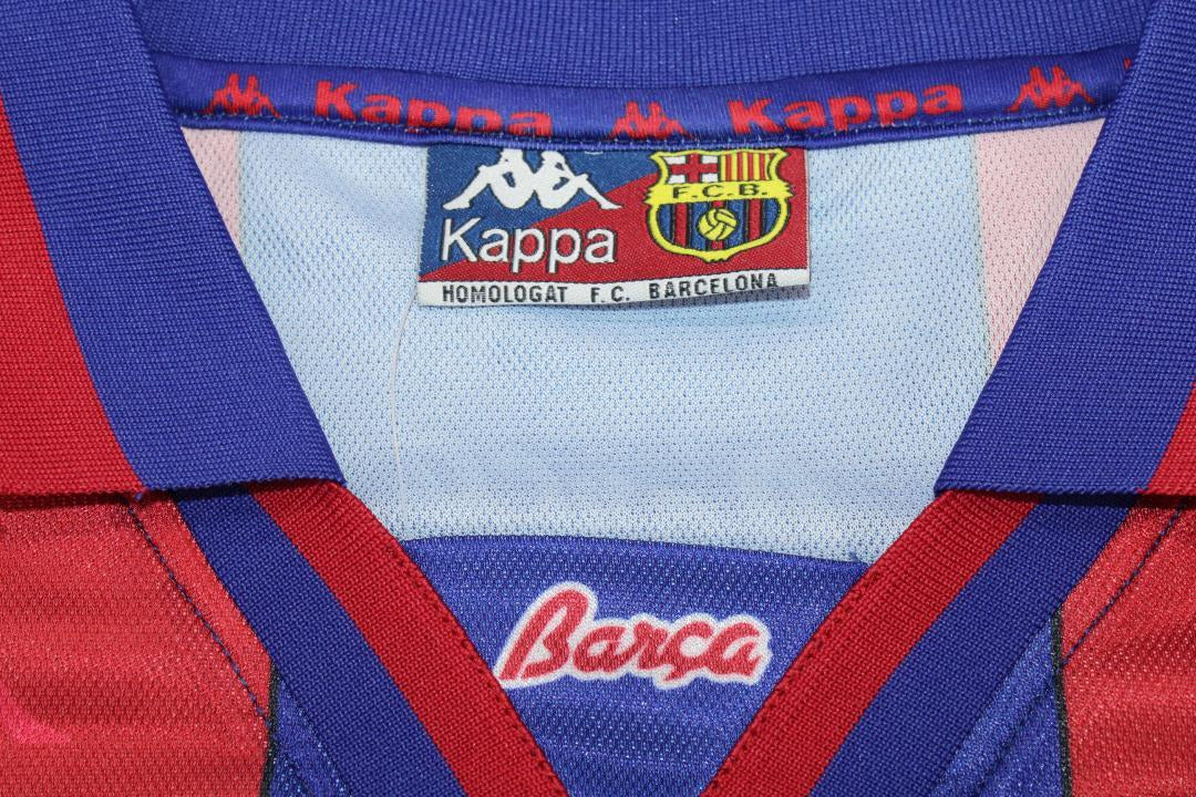 Camisa Barcelona Home 96/97 - Versão Retrô "Stoichkov" Nº 8