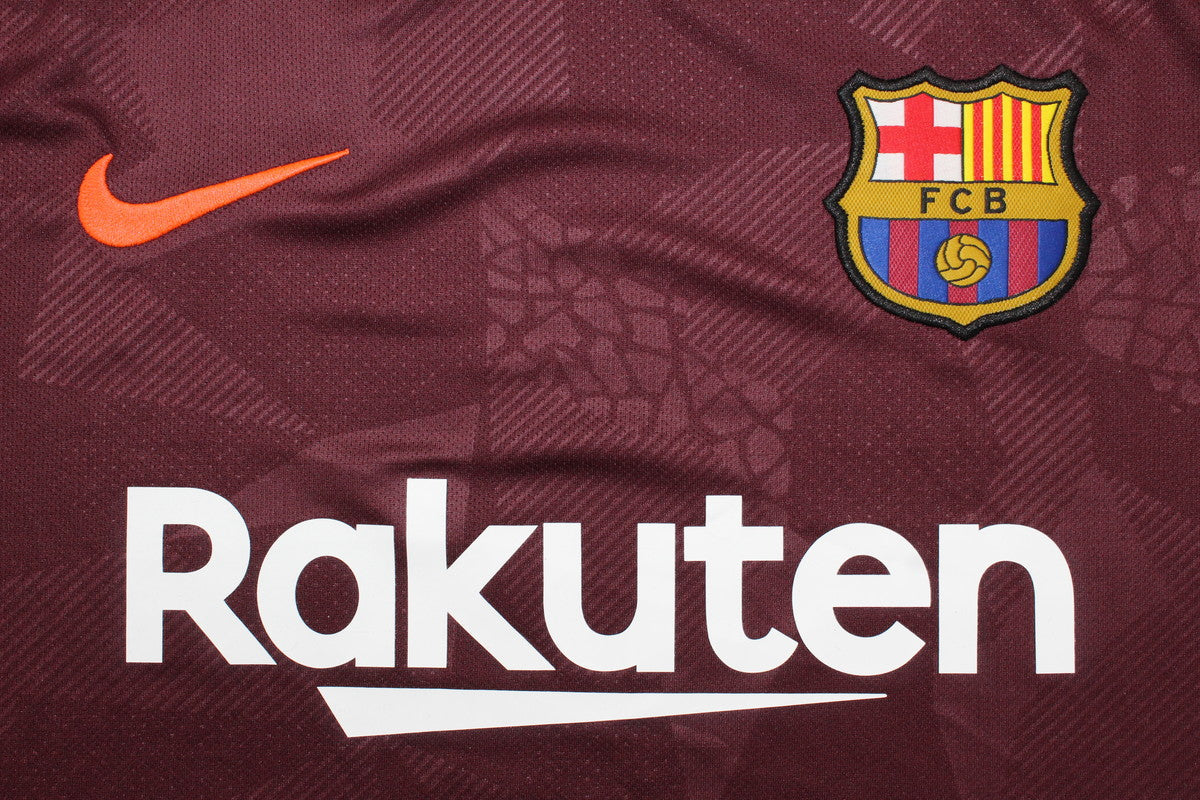 Camisa Barcelona Third Away 17/18 - Versão Retrô "Messi" Nº 10