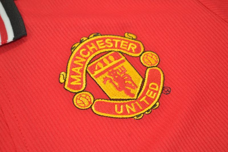 Camisa Manchester United Home 98/99 - Versão Retrô "Solskjaer" Nº 20