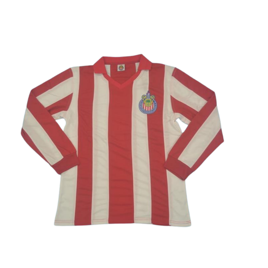 Camisa Chivas Manga Longa Home 1960 - Versão Retrô