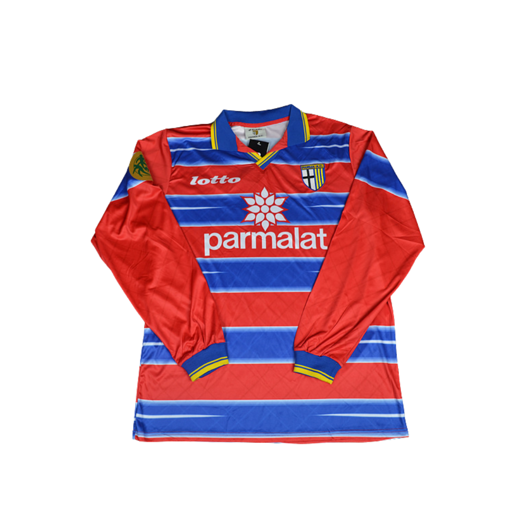 Camisa Parma Manga Longa 98/99 - Versão Retrô "Buffon" Nº 1