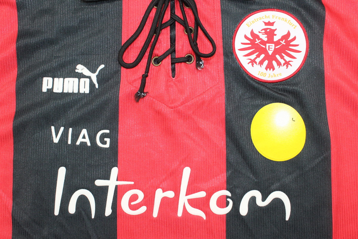 Camisa Retrô tracht Frankfurt Home 99/00 "Fjørtoft" N°.9