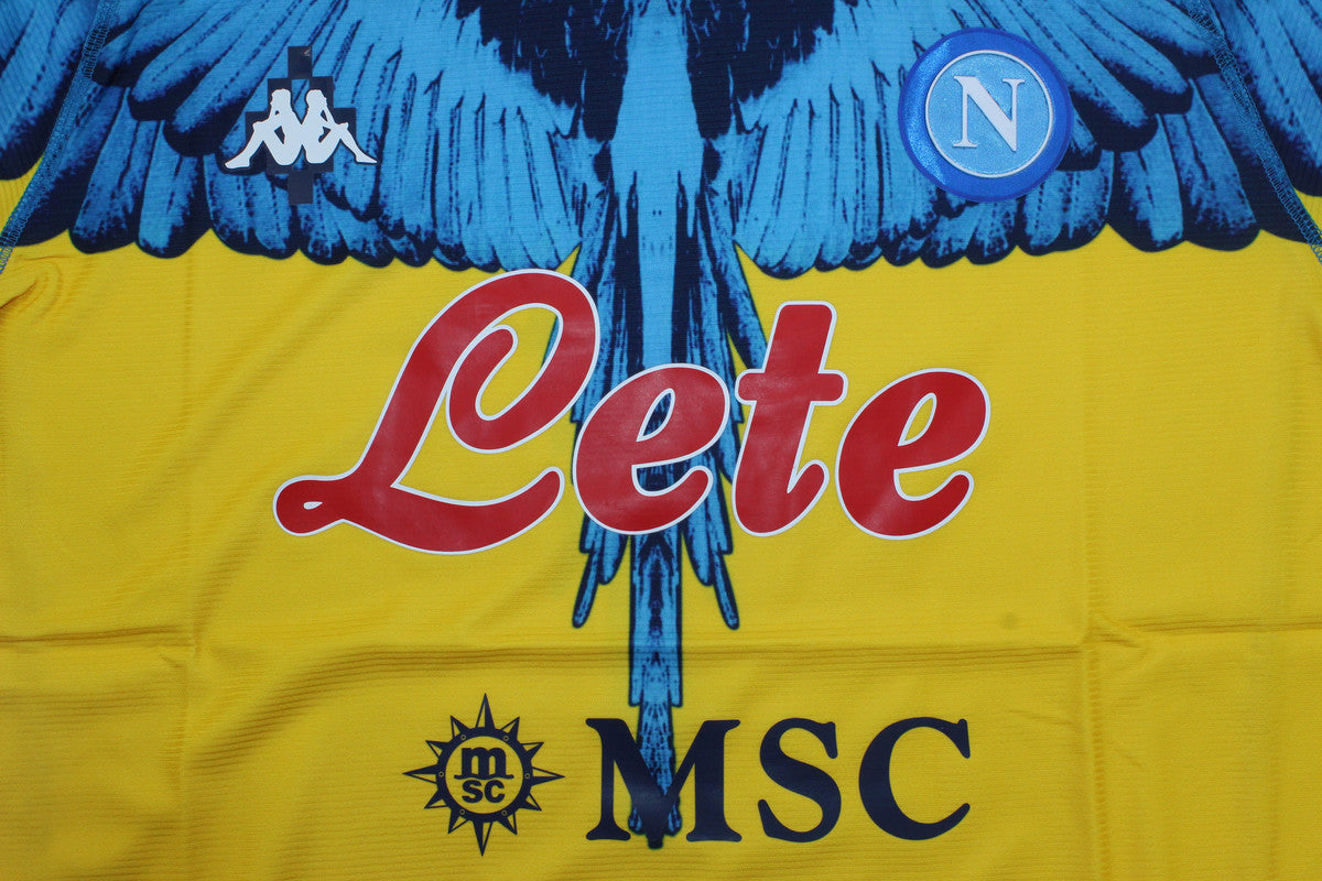 Camisa Retrô Napoli Marcelo Burlon Especial Versão  20/21