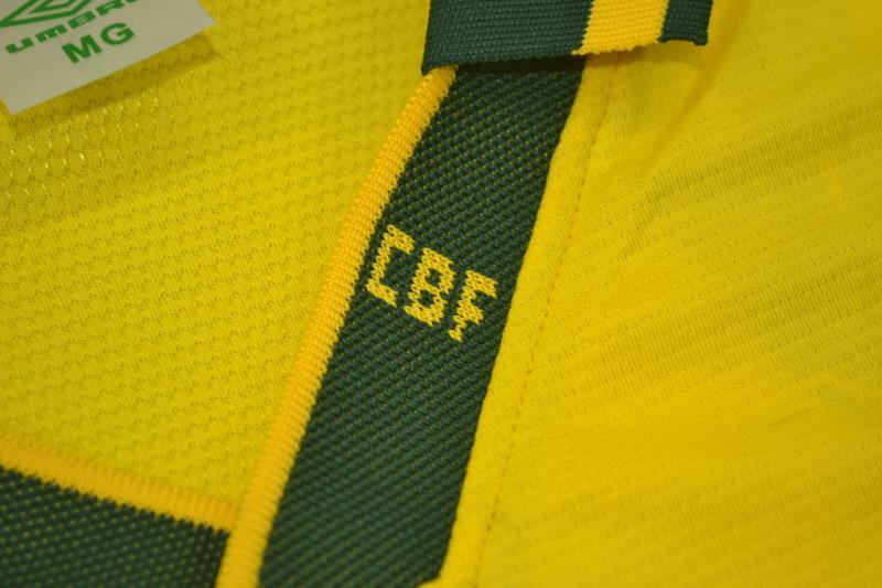 Camisa Retrô Brasil Home Copa do Mundo Versão 1994 "Bebeto" N°.7