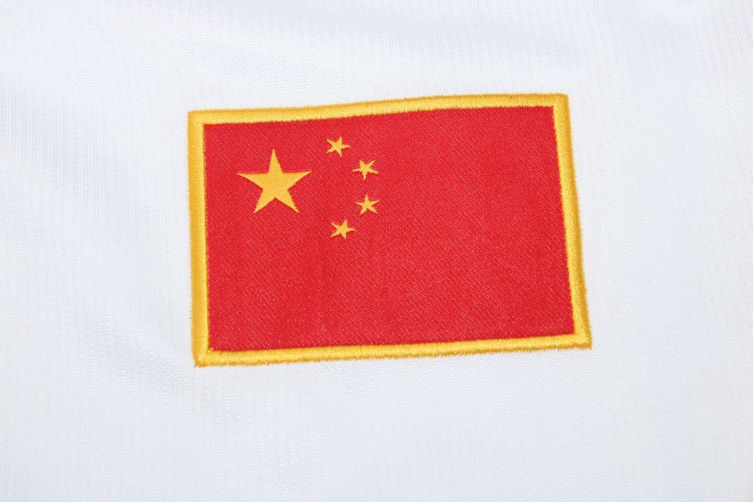 Camisa Retrô União China Away Copa do Mundo Versão  2002